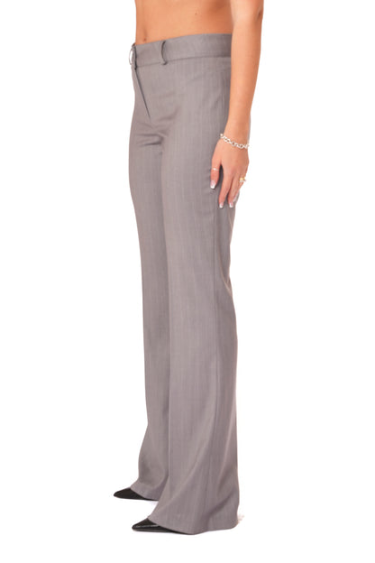 Tailleur Tessuto Vanz - Giacca Monopetto, pantalone a zampa