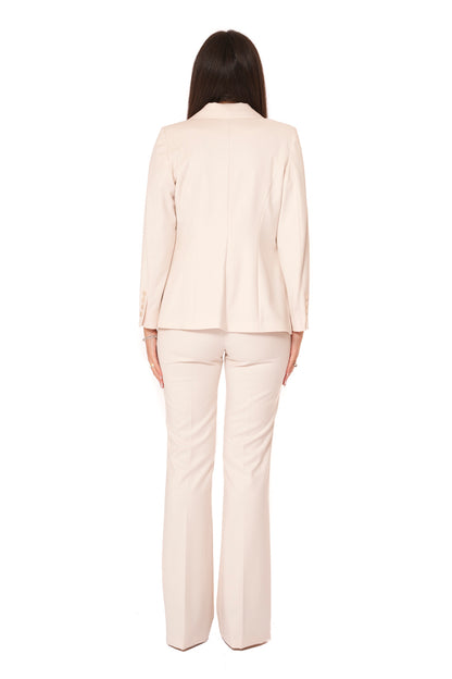 Tailleur Tessuto Vanz - Giacca Monopetto, pantalone a zampa