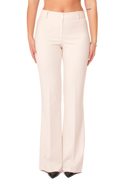 Tailleur Tessuto Vanz - Giacca Monopetto, pantalone a zampa