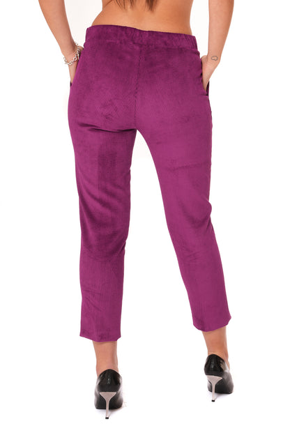 Pantalone capri - Tessuto Velluto