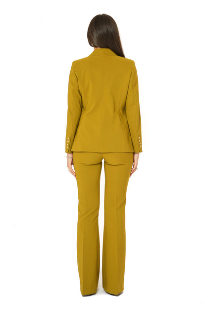 Tailleur tessuto Tecnico - Giacca monopetto, pantalone a zampa