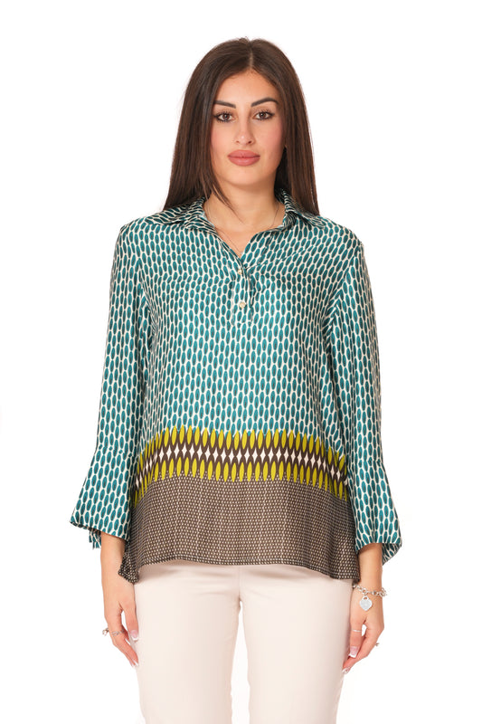 Camicia a polo Tessuto Viscosa